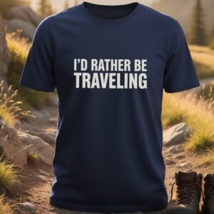 I’d Rather Be Traveling T-Shirt